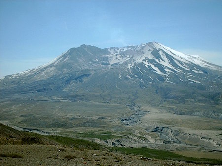 volcán monte santa helens sobre margen continental activo