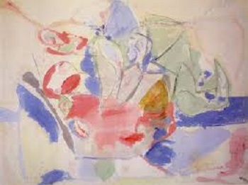 Montañas y mar de Helen Frankenthaler