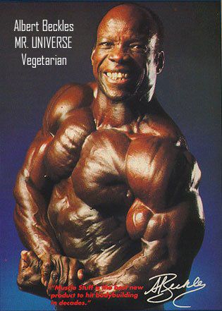 Culturista vegetariano 