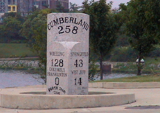 Marcador de carretera nacional