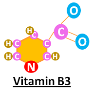 estrutura da vitamina B3