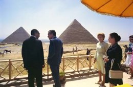 Nixon en Egipto