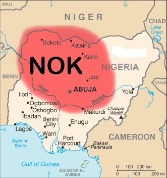 Mapa de Nok