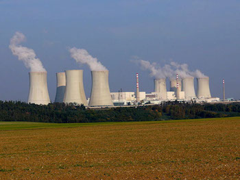 planta de energía nuclear