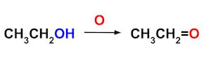 oxidación de etanol