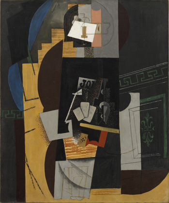 Pablo Picasso, jugador de cartas (1913-14)