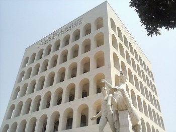 Palazzo della civilta italiana en roma