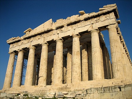 Imagen del Partenón de Atenas