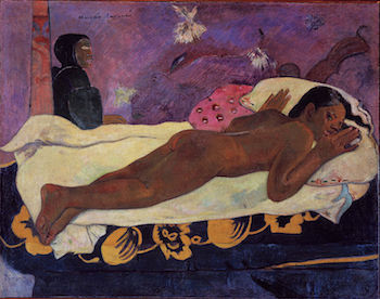 Paul Gauguin. Espíritu de los muertos mirando. 1892.