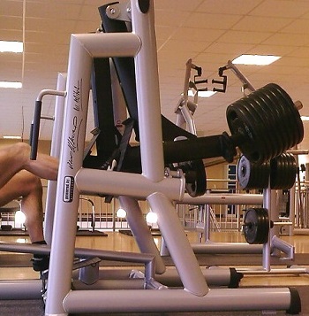 equipo de entrenamiento de gimnasio