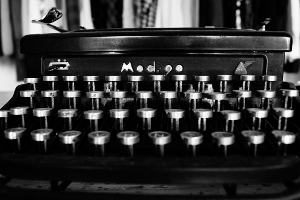 máquina de escribir