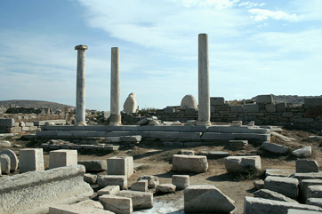 Ruinas de un templo griego