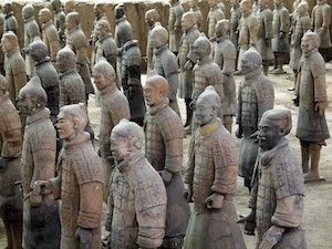 Guerreros de terracota