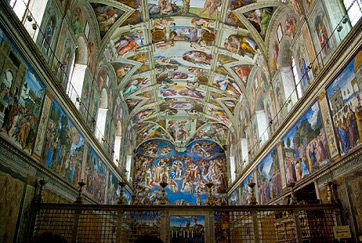 Interior de la Capilla Sixtina