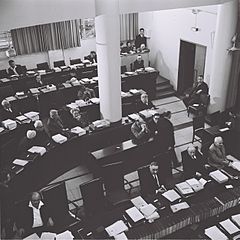 Knesset en sesión