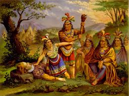 Pocahontas salva a John Smith.