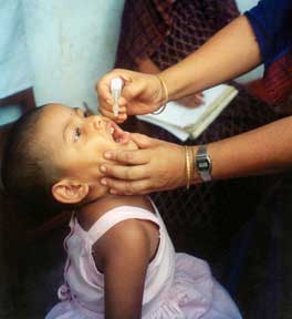 Vacuna oral contra la polio
