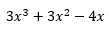 forma estándar polinomial