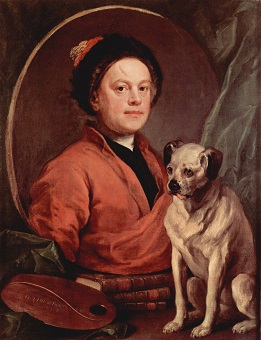 Autorretrato de William Hogarth