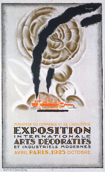 Póster: Exposition Internationale des Arts D & eacute; coratifs et Industriels Modernes