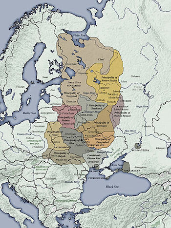 Desintegración de Kievan Rus
