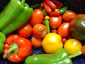 Verduras de colores