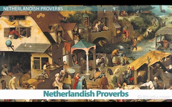 proverbios holandeses