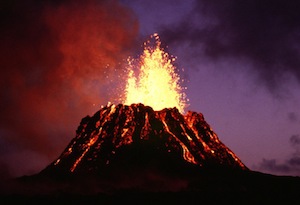 Volcán hawaiano