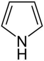 estructura del pirrol