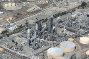 refinería de petróleo