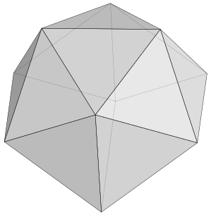 Un icosaedro