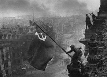 Soldado ruso en la Segunda Guerra Mundial