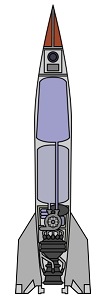 Diagrama de un cohete