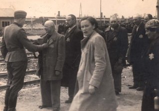Los judíos húngaros llegan a Birkenau