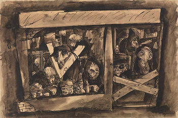 dibujo de dormitorios