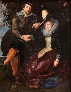 Rubens, Autorretrato con Isabella Brant (c. 1609-1610)