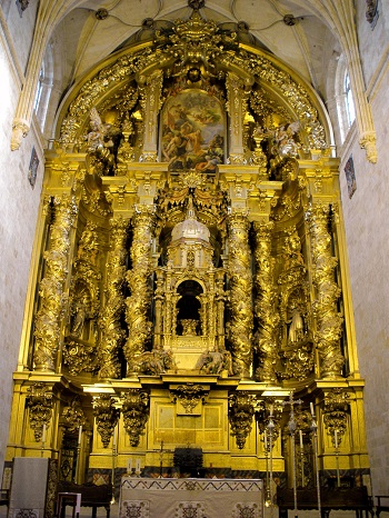 Altar de San Esteban en Salamanca