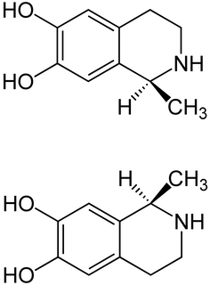 Enantiómeros de salsolinol