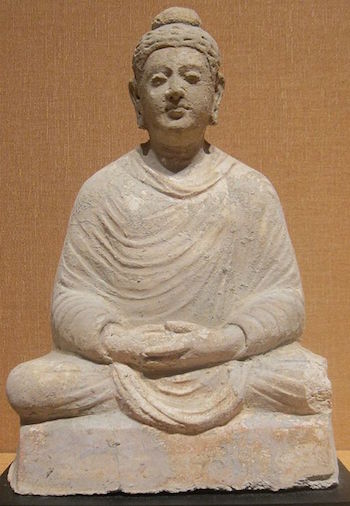 Buda sentado de Afganistán