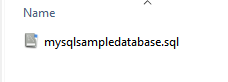 Seleccionar archivo para cargar MySQL