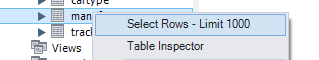 Seleccione 1000 filas MySQL