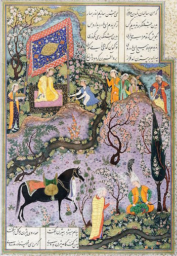 Iluminación Shah-nameh