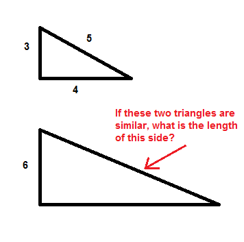 triángulos similares