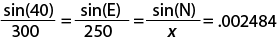 Fórmula de seno