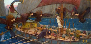 Sirenas en pintura