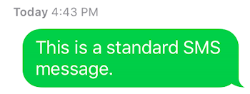 Protocolo de SMS padrão