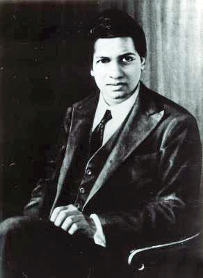 Retrato de Srinivasa Ramanujan