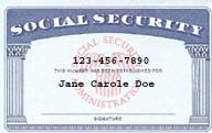 Tarjeta de seguro Social