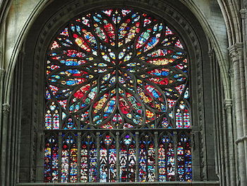 Rosetón de la Catedral de Amiens