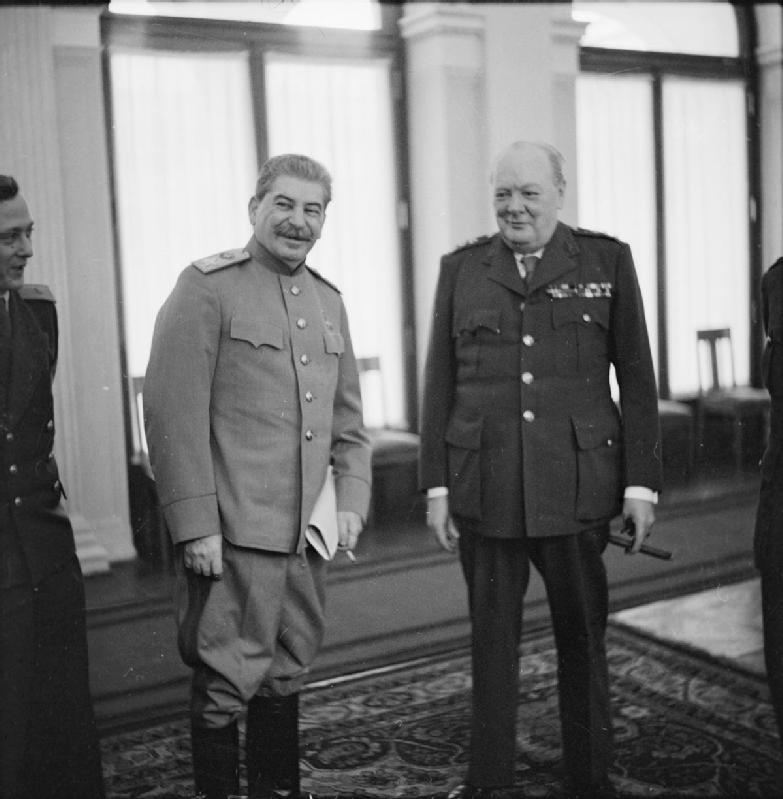 Stalin y Churchill